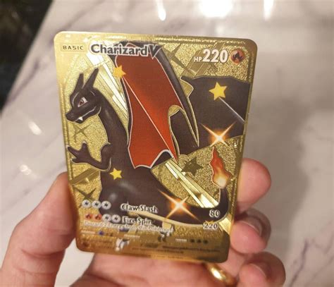 Complete with prices and trends. . How much is a gold charizard v worth